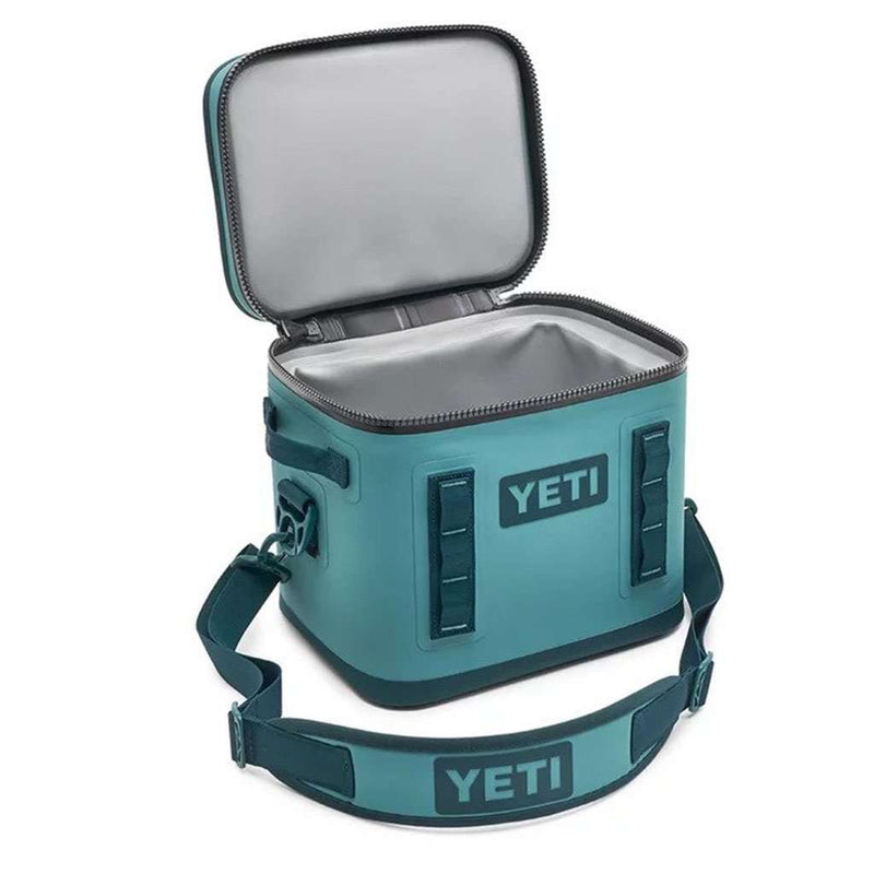 YETI Hopper Flip 12 in Fog Grey and Tahoe Blue – Country Club Prep