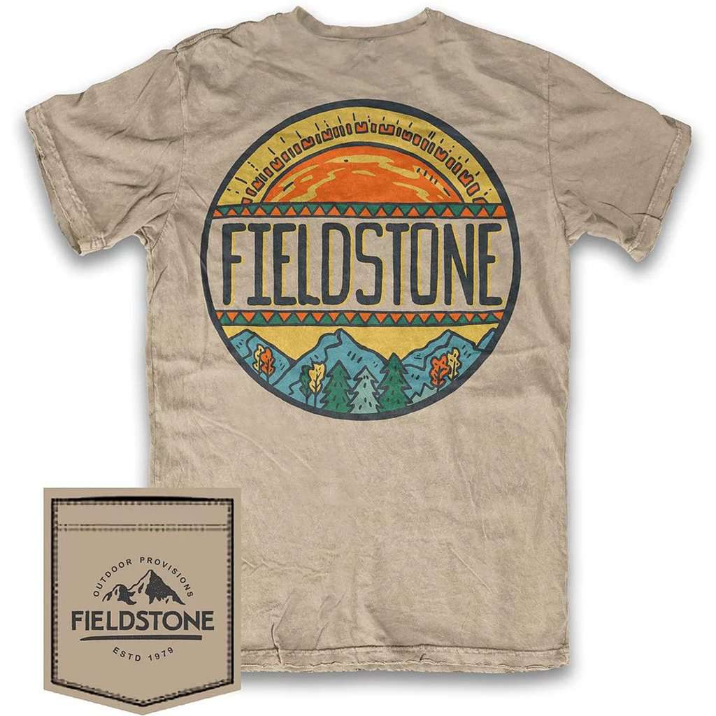 Sunset Tee Shirt by Fieldstone Outdoor Provisions Co. - Country Club Prep