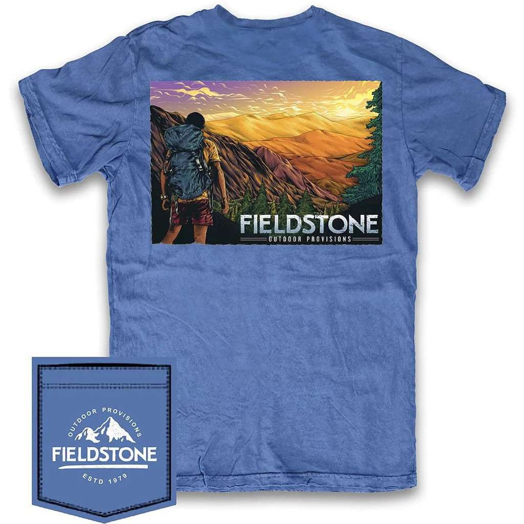 Mountain Top Tee Shirt by Fieldstone Outdoor Provisions Co. - Country Club Prep
