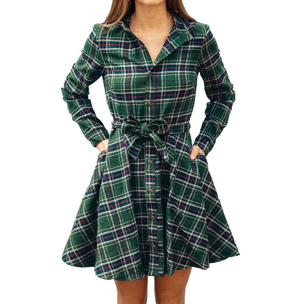 Amongst the Evergreens Dress by Kiel James Patrick - Country Club Prep