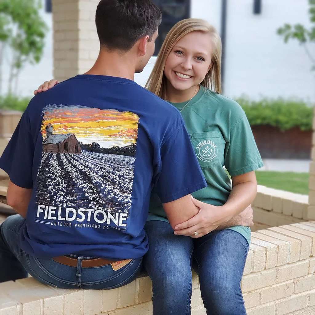 Cotton Field Tee Shirt by Fieldstone Outdoor Provisions Co. - Country Club Prep