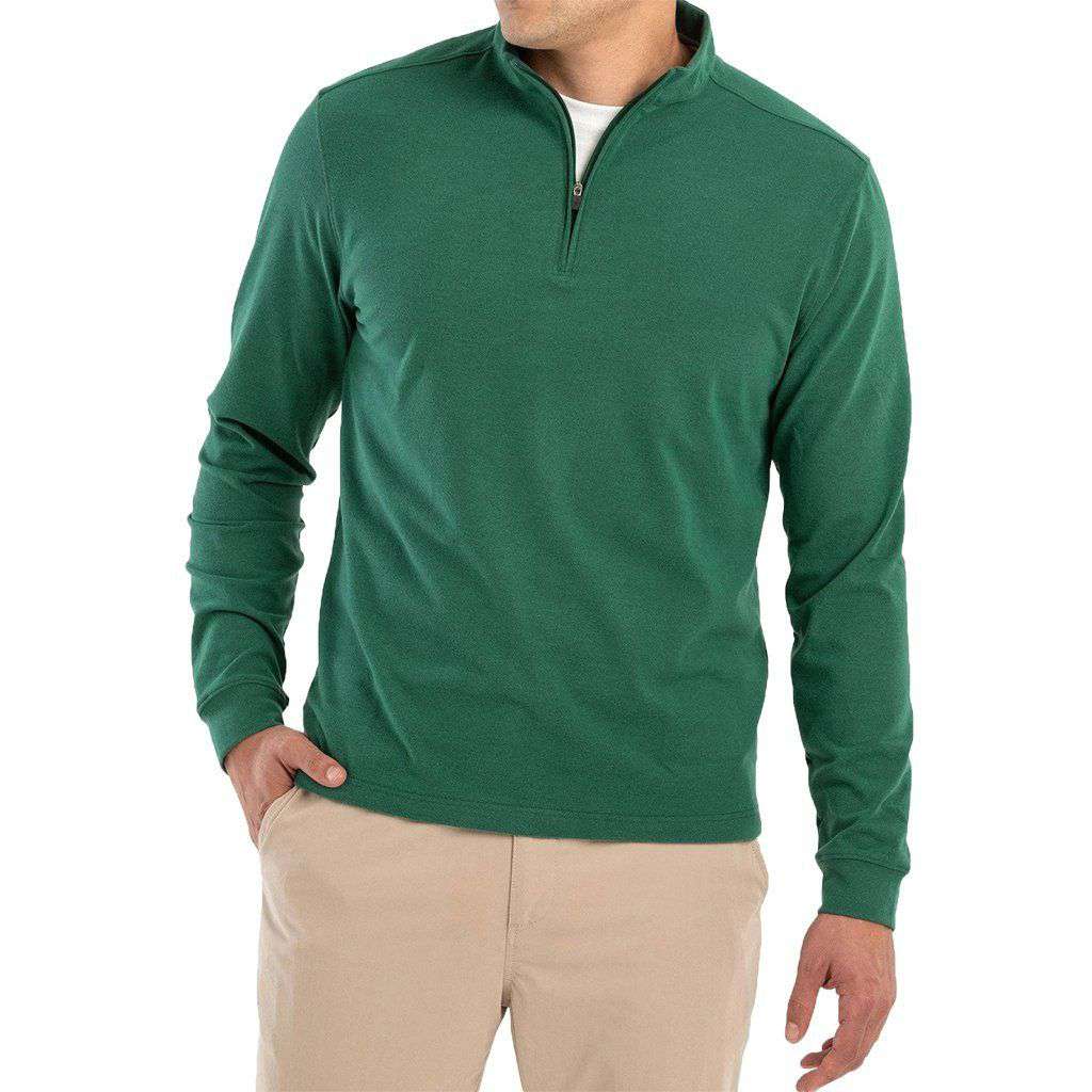 Brady Microfleece 1/4 Zip Pullover by Johnnie-O - Country Club Prep