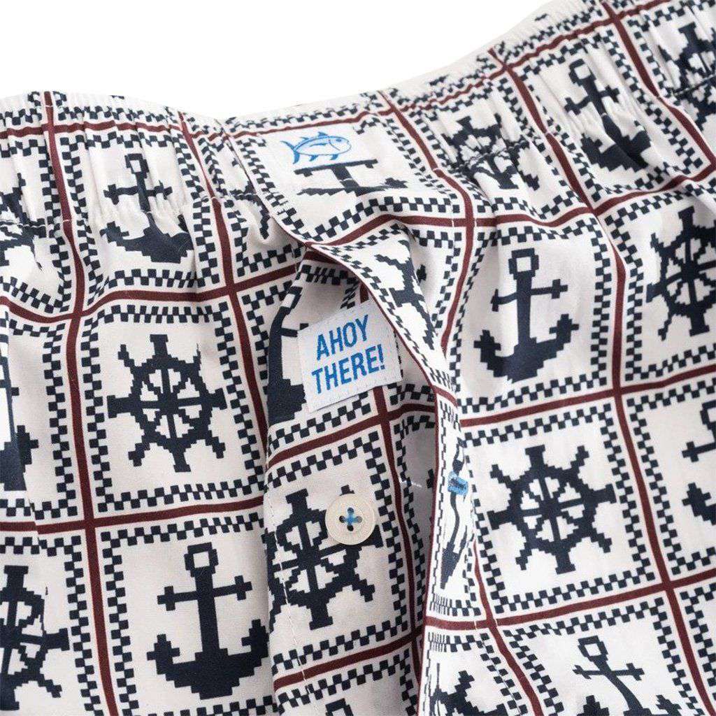 Ahoy There Boxer Shorts by Southern Tide - Country Club Prep