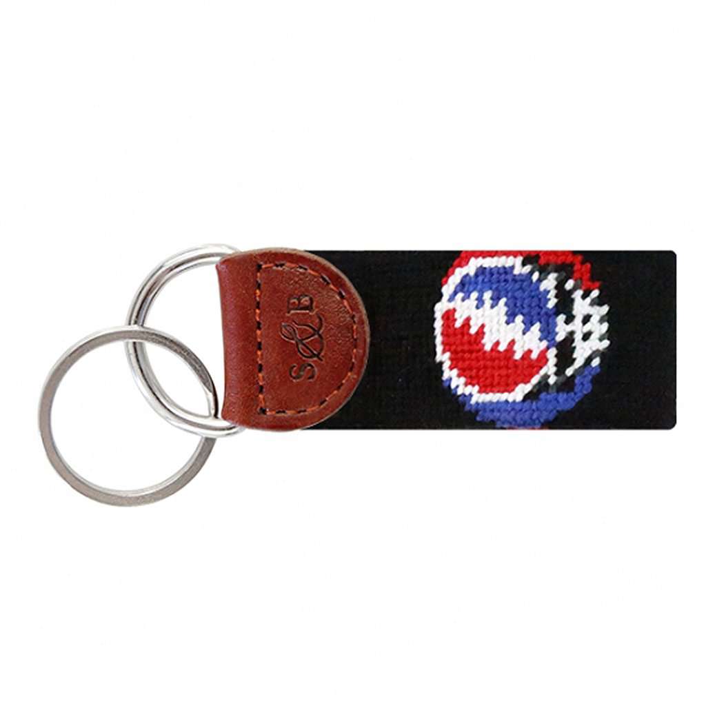Steal Your Face Key Fob in Black by Smathers & Branson - Country Club Prep