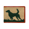 Hunting Dog Needlepoint Wallet by Smathers & Branson - Country Club Prep