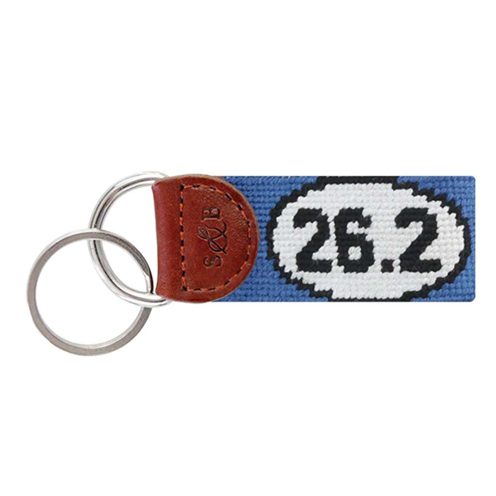 Marathon Needlepoint Key Fob by Smathers & Branson - Country Club Prep