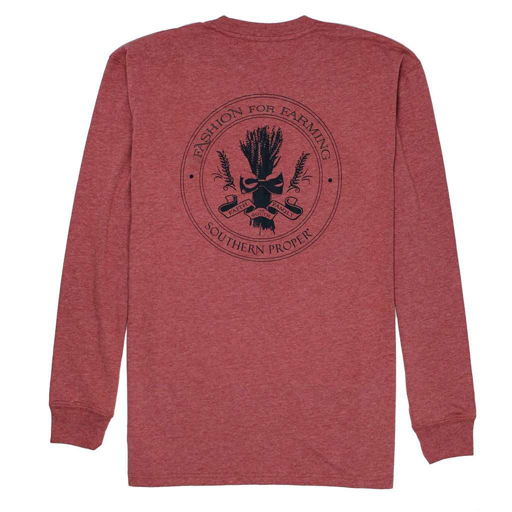 Long Sleeve Fashion for Farming Tee by Southern Proper - Country Club Prep