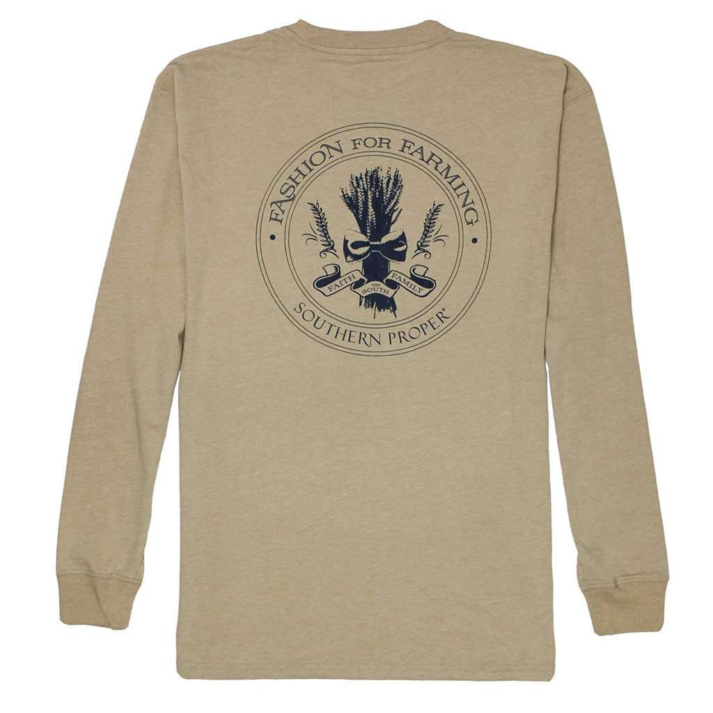 Long Sleeve Fashion for Farming Tee by Southern Proper - Country Club Prep