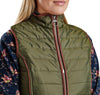 Fell Polarquilt Gilet in Olive by Barbour - Country Club Prep