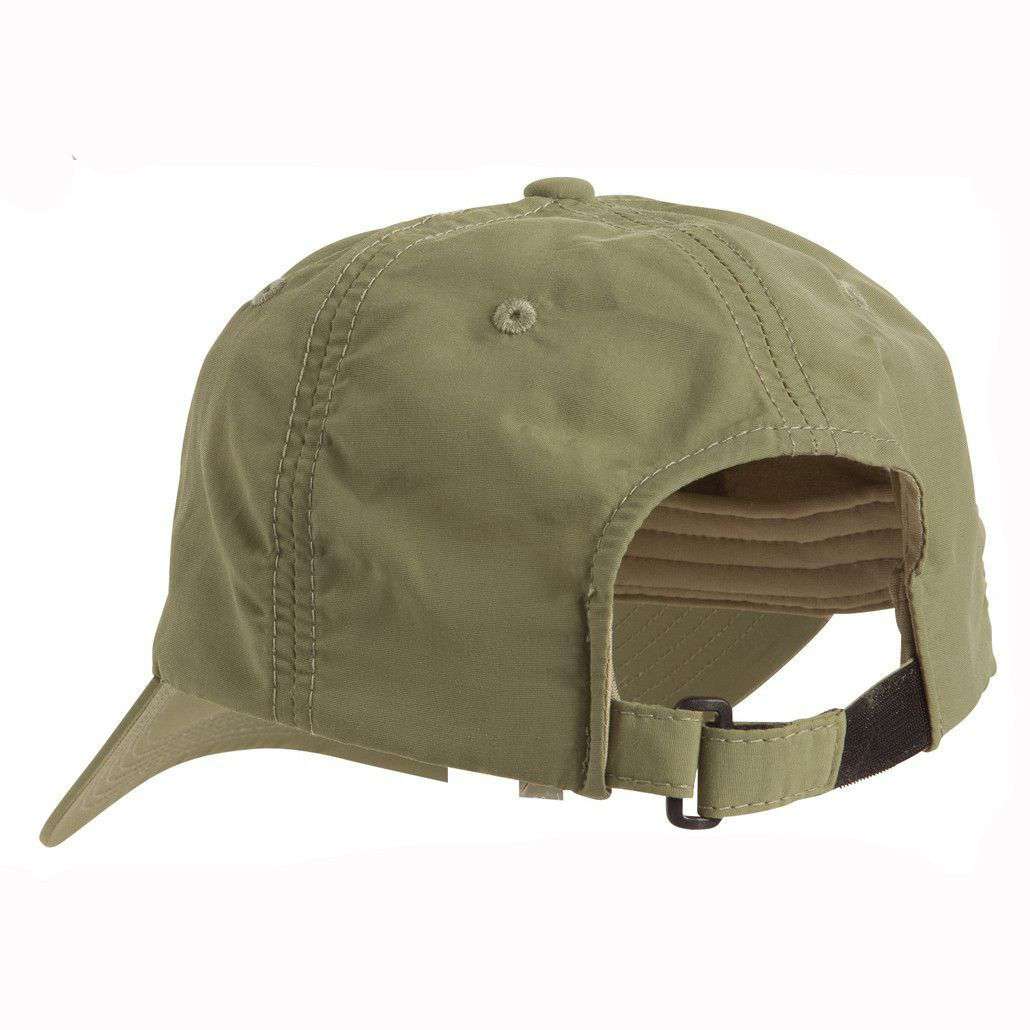 WLS Fishing Hat in Olive by Southern Proper - Country Club Prep