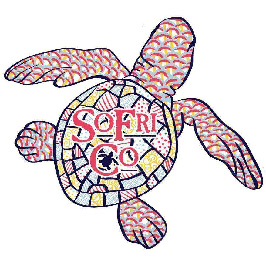 Baby Sea Turtle Sticker by Southern Fried Cotton - Country Club Prep