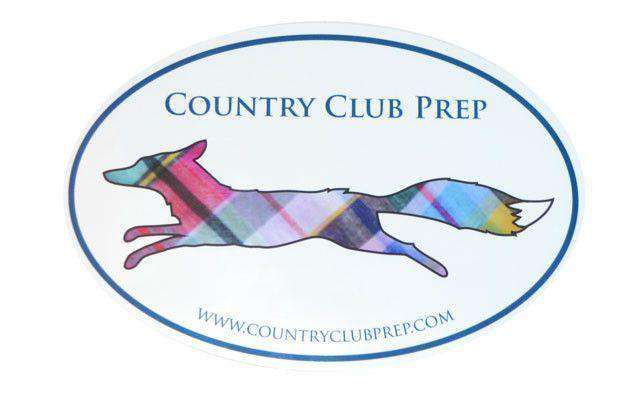Country Club Prep "Longshanks" Window Sticker - Country Club Prep