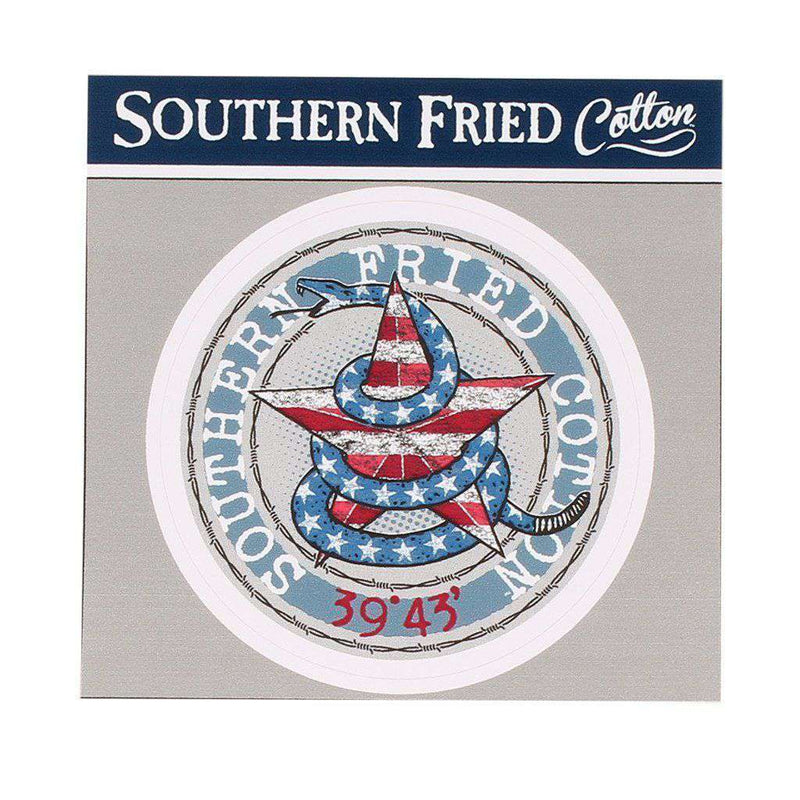 Don't Tread Star Decal by Southern Fried Cotton - Country Club Prep