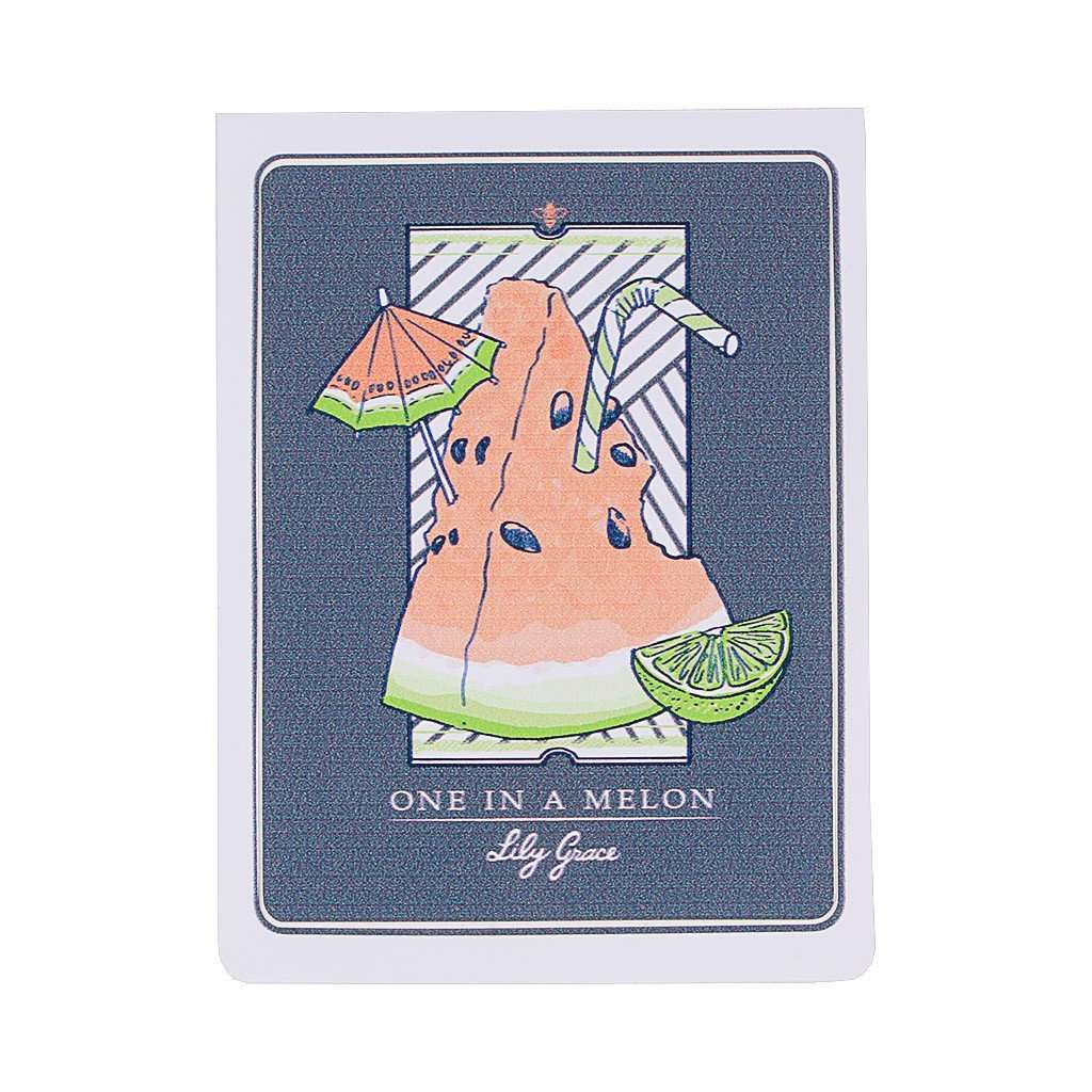 One in a Melon Sticker by Lily Grace - Country Club Prep