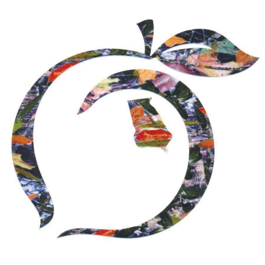 Peach Logo Decal in Camo by Peach State Pride - Country Club Prep