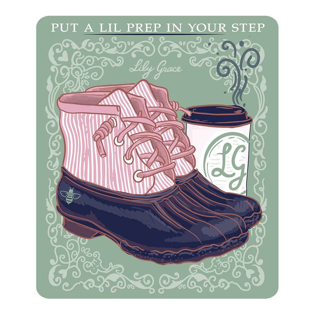 Prep in Your Step Decal by Lily Grace - Country Club Prep