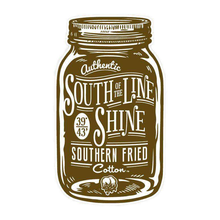 South of the Line Shine Decal by Southern Fried Cotton - Country Club Prep