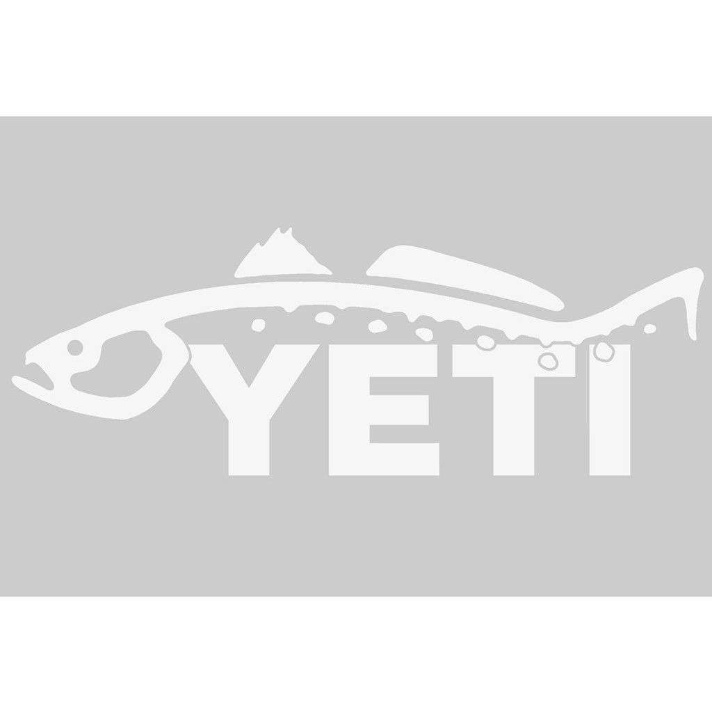 Trout Window Sticker by YETI - Country Club Prep