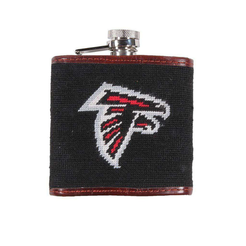 Atlanta Falcons Needlepoint Flask by Smathers & Branson - Country Club Prep