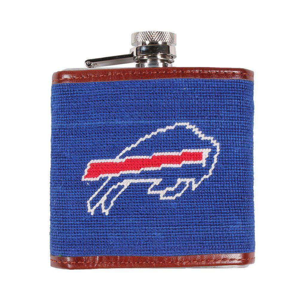Buffalo Bills Needlepoint Flask by Smathers & Branson - Country Club Prep