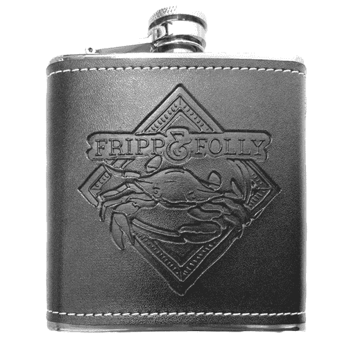 Crab Flask by Fripp and Folly - Country Club Prep