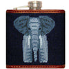 Elephant Needlepoint Flask by Smathers & Branson - Country Club Prep