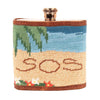 Three Hour Tour Needlepoint Flask by Smathers & Branson - Country Club Prep