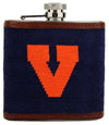 University of Virginia Old Logo Flask by Smathers & Branson - Country Club Prep