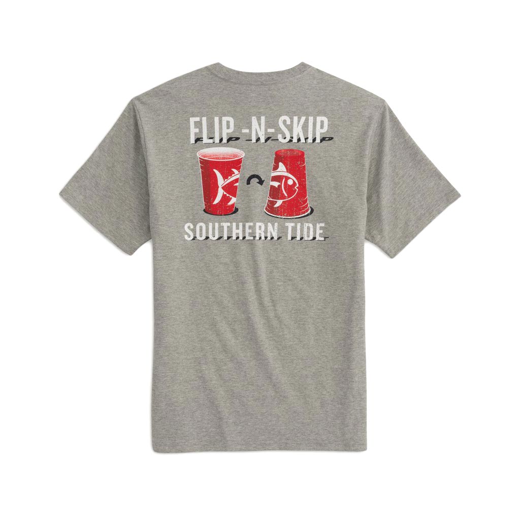 Flip n' Skip Heather Tee Shirt by Southern Tide - Country Club Prep