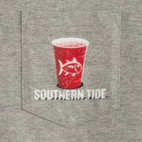 Flip n' Skip Heather Tee Shirt by Southern Tide - Country Club Prep