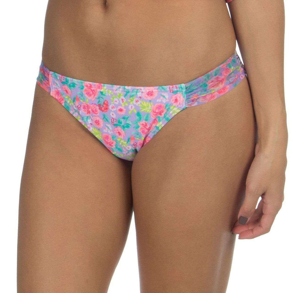 Bikini Bottom in Summer Floral by Lauren James - Country Club Prep