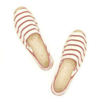 Classic Stripe Espadrille in Red and White by Soludos - Country Club Prep