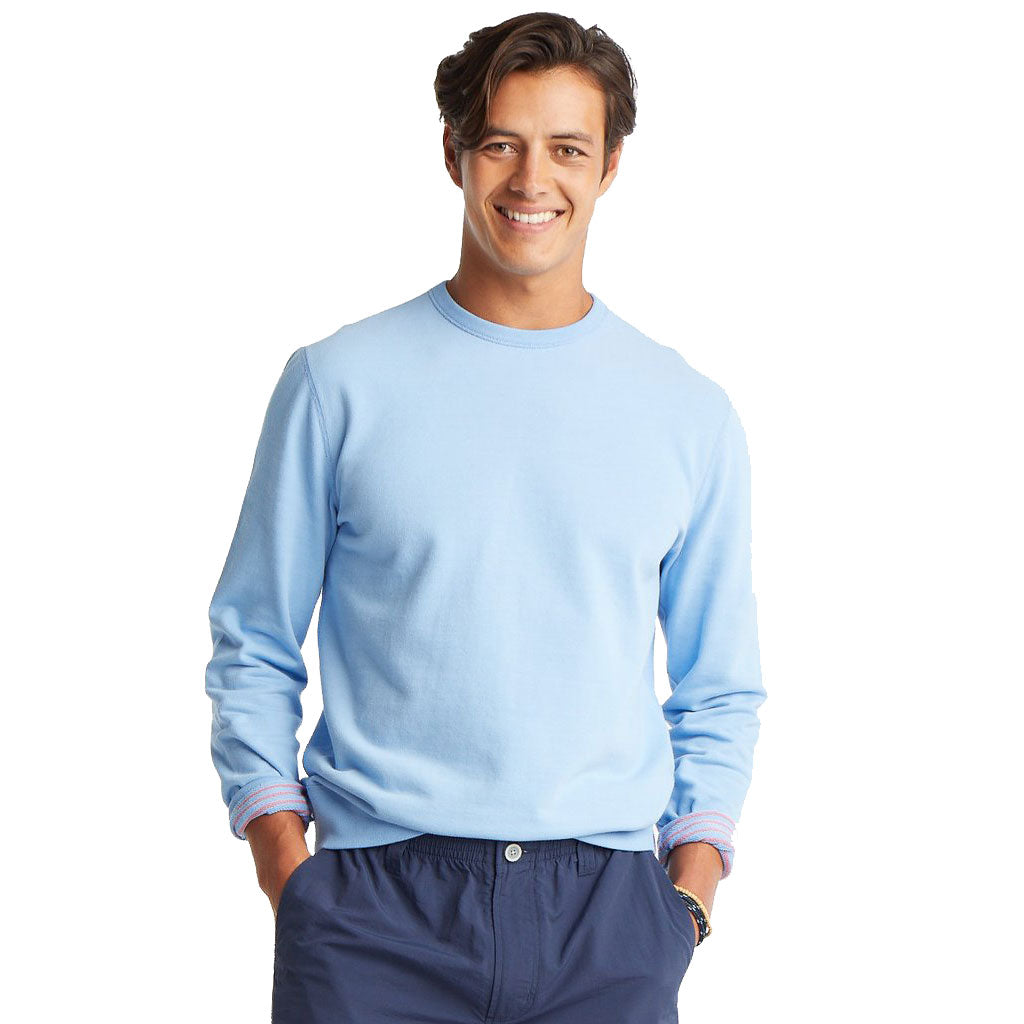 Reversible Forehand Striped Upper Deck Pullover Sweater by Southern Tide - Country Club Prep