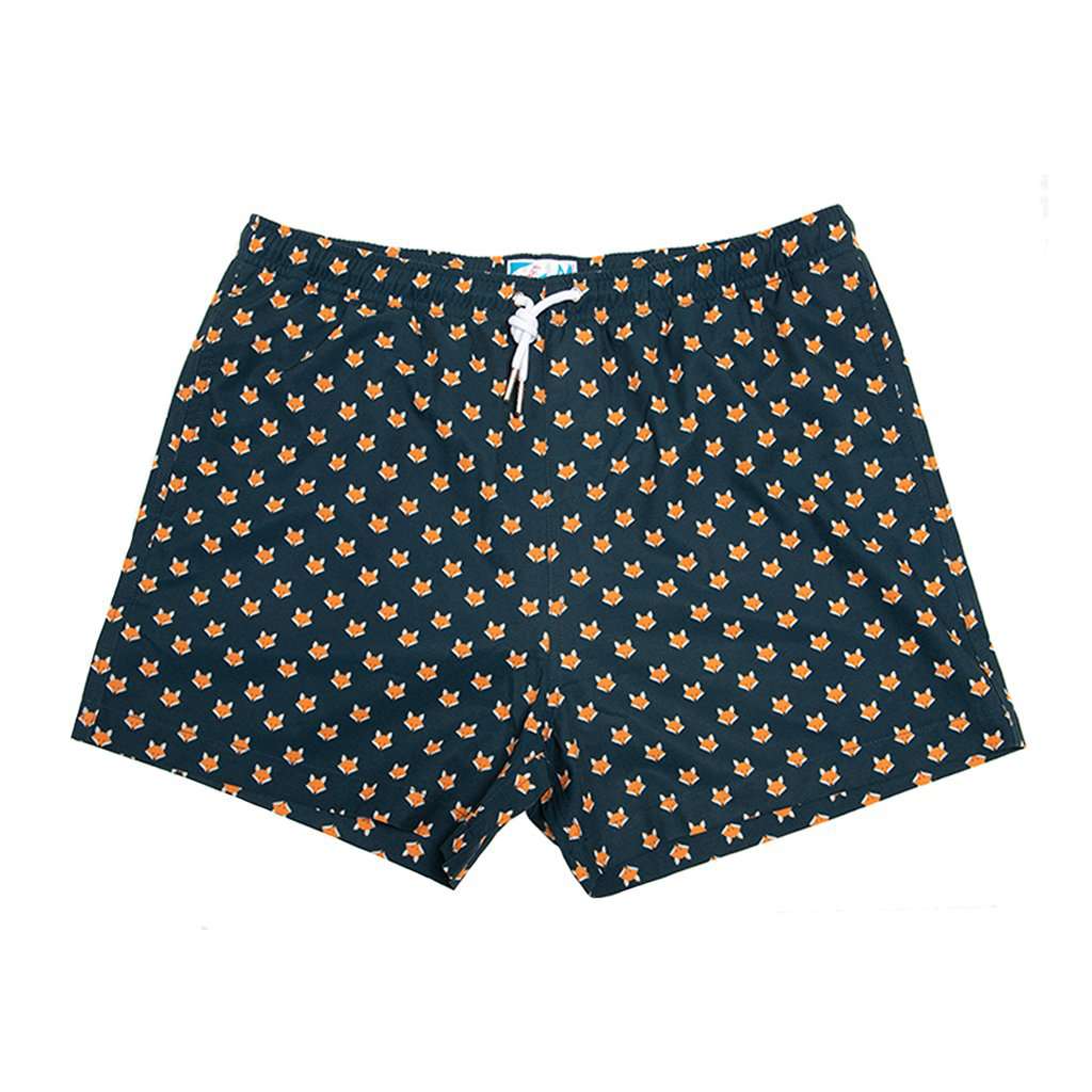 Foxies Swim Trunks by Bermies - Country Club Prep