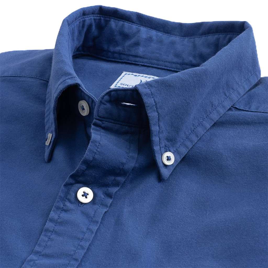 Southern Tide Garment Dyed Oxford Sport Shirt | Free