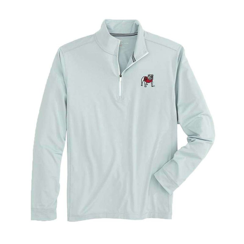 Georgia Gameday Performance 1/4 Zip Pullover by Southern Tide - Country Club Prep