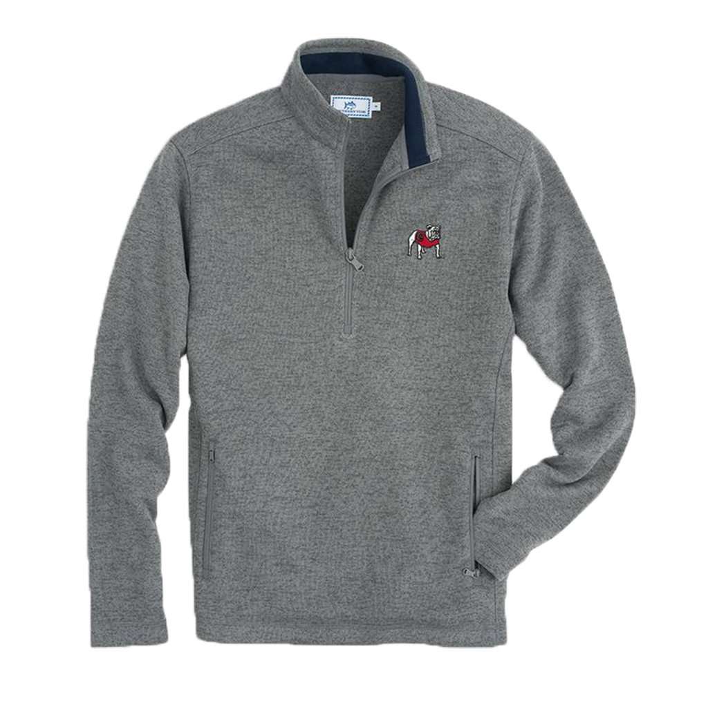 Georgia Sweater Fleece Quarter Zip by Southern Tide - Country Club Prep