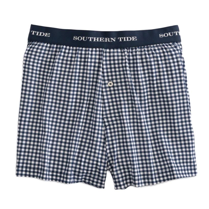 Gingham Performance Boxer by Southern Tide - Country Club Prep