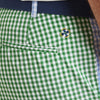 Gingham Party Panel Cisco Short by Castaway Clothing - Country Club Prep