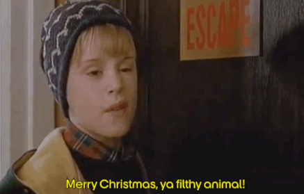 Merry Christmas Ya Filthy Animal Sweatshirt by Preppy Elves - Country Club Prep