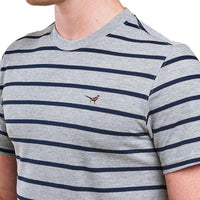 Gloucester Tee in Grey Marl by Barbour - Country Club Prep