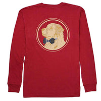 Golden Logo Long Sleeve Tee by Southern Proper - Country Club Prep