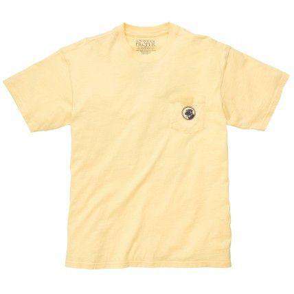 Go for it in Two Golf Tee in Yellow by Southern Proper - Country Club Prep