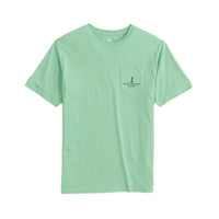 Green Going Gone Triptych Tee Shirt by Southern Tide - Country Club Prep
