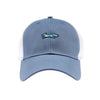 19th Hole Longshanks Mesh Hat in Blue by Imperial Headwear - Country Club Prep