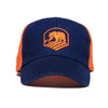 Activewear Hat in Navy and Orange by The Normal Brand - Country Club Prep