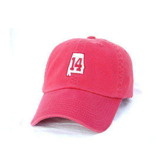 AL 14 Hat in Crimson by State Traditions - Country Club Prep