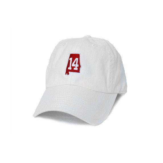 AL 14 Hat in White by State Traditions - Country Club Prep