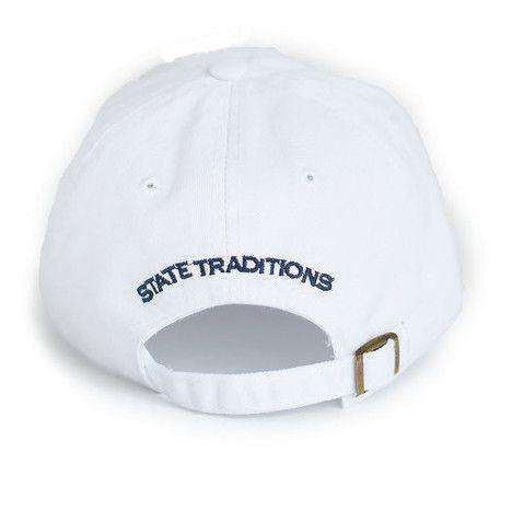 AL Auburn Gameday Hat in White by State Traditions - Country Club Prep
