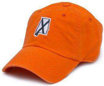 AL Auburn Traditional Hat in Orange by State Traditions - Country Club Prep